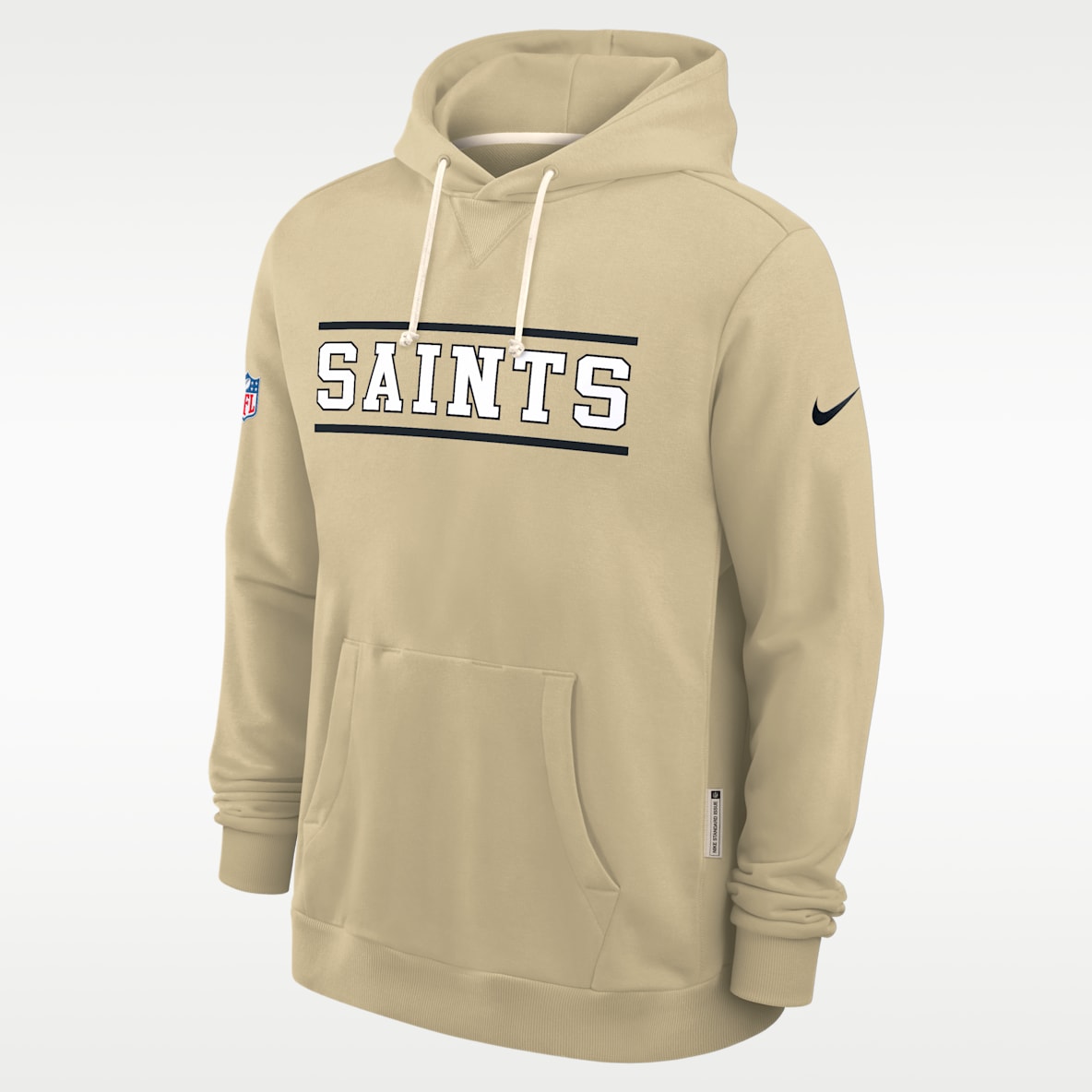 New Orleans Saints Alt Standard Issue Men's Nike Dri-FIT NFL Pullover Hoodie