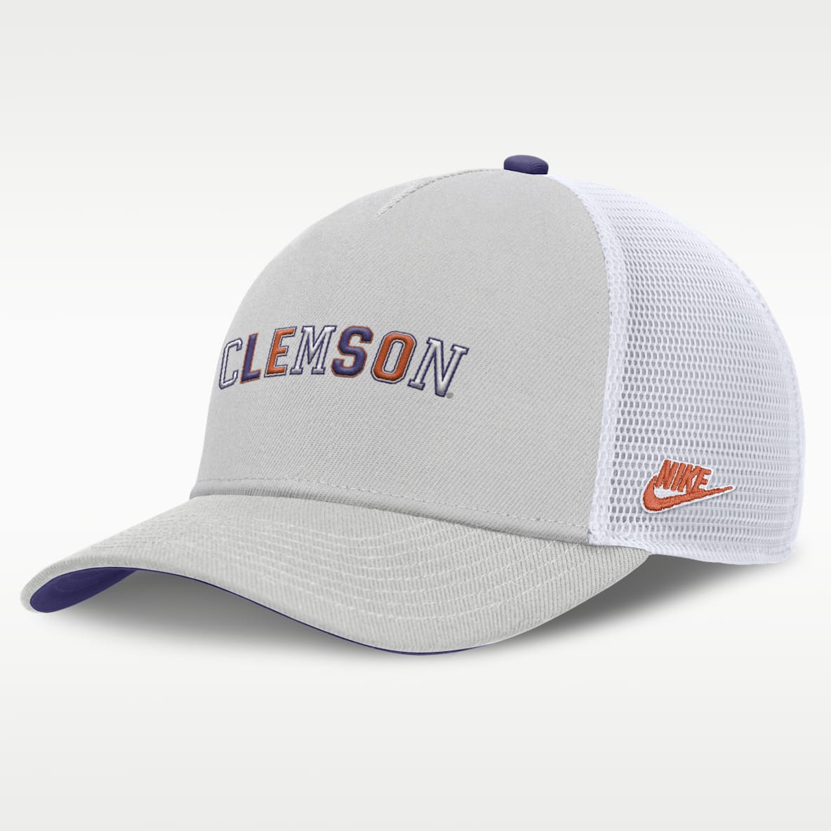 Clemson Legacy Basketball Rise Men's Nike College Trucker Adjustable Hat
