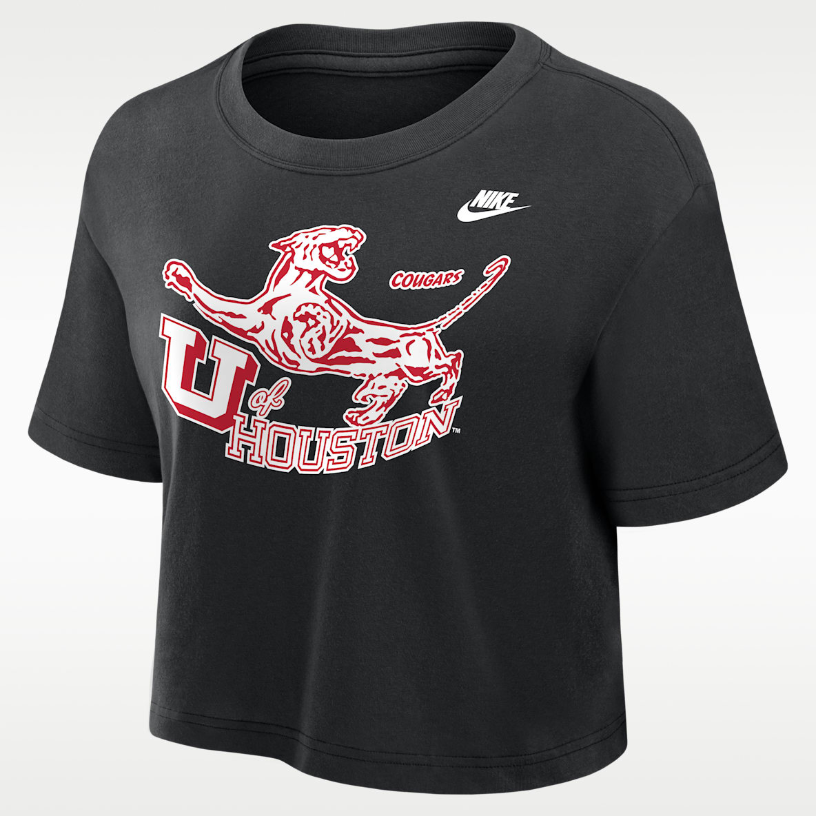 Houston Cougars Women's Nike Dri-FIT Cropped T-Shirt