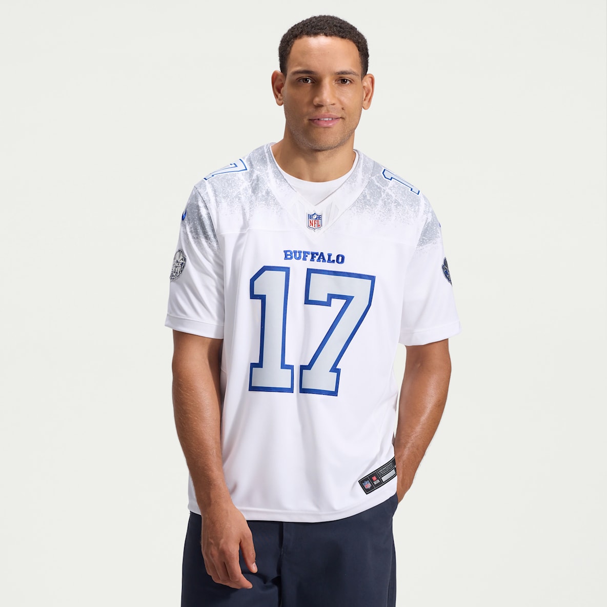 Josh Allen Buffalo Bills Rivalries Collection Men's Nike Dri-FIT NFL Limited Jersey
