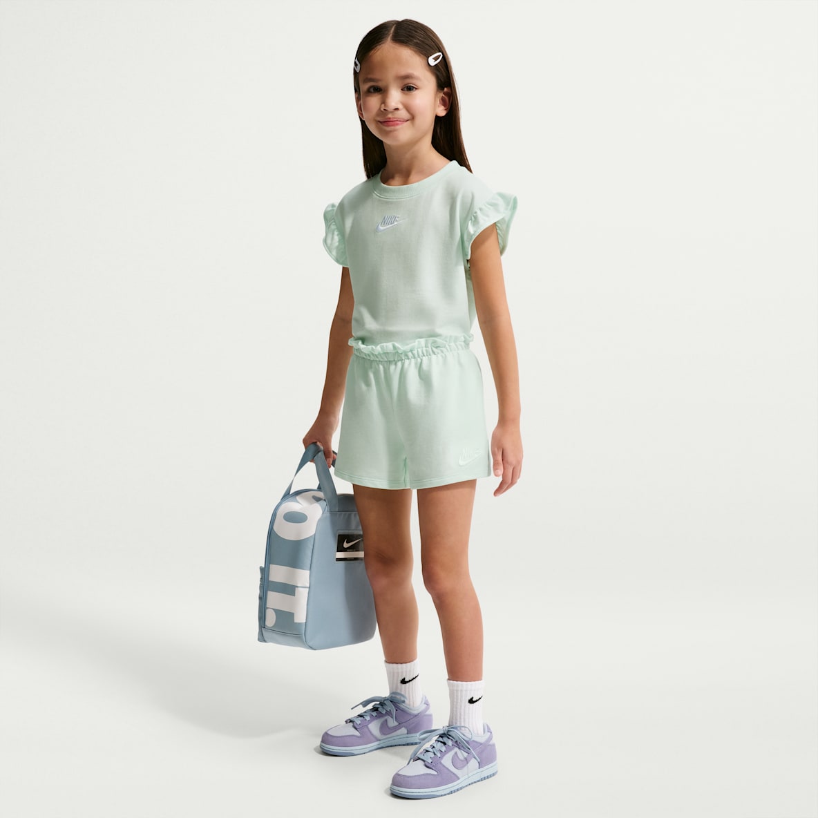 나이키 리틀키즈 투피스 베이비 프렌치 테리 세트