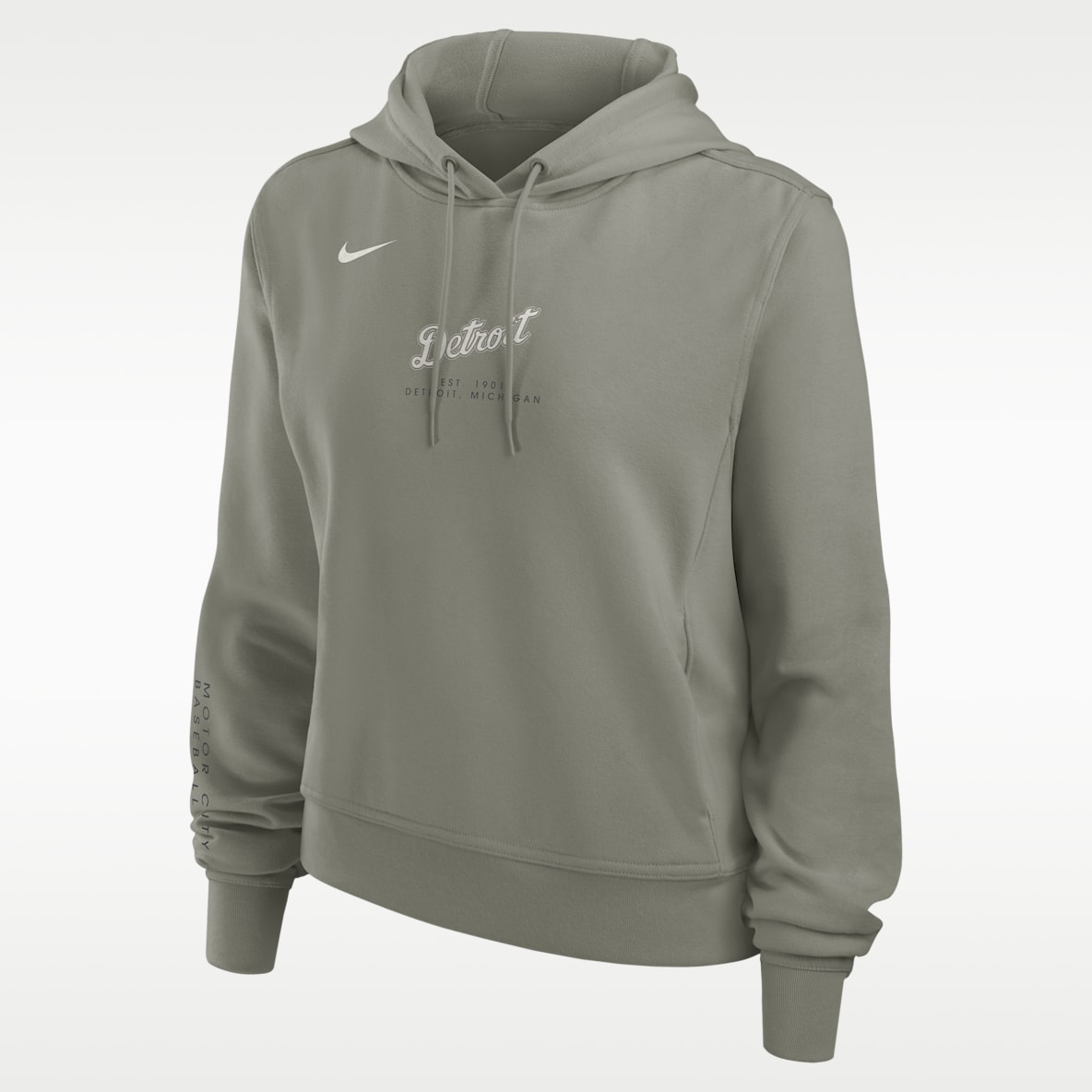Detroit Tigers Performance One Women's Nike Dri-FIT MLB Pullover Hoodie