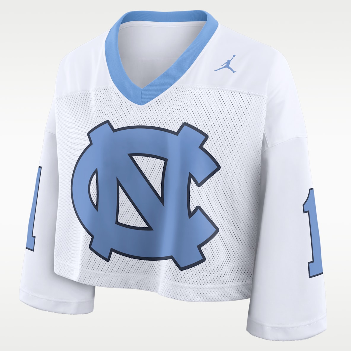 North Carolina Logo Women's Jordan Brand Dri-FIT College Cropped Jersey