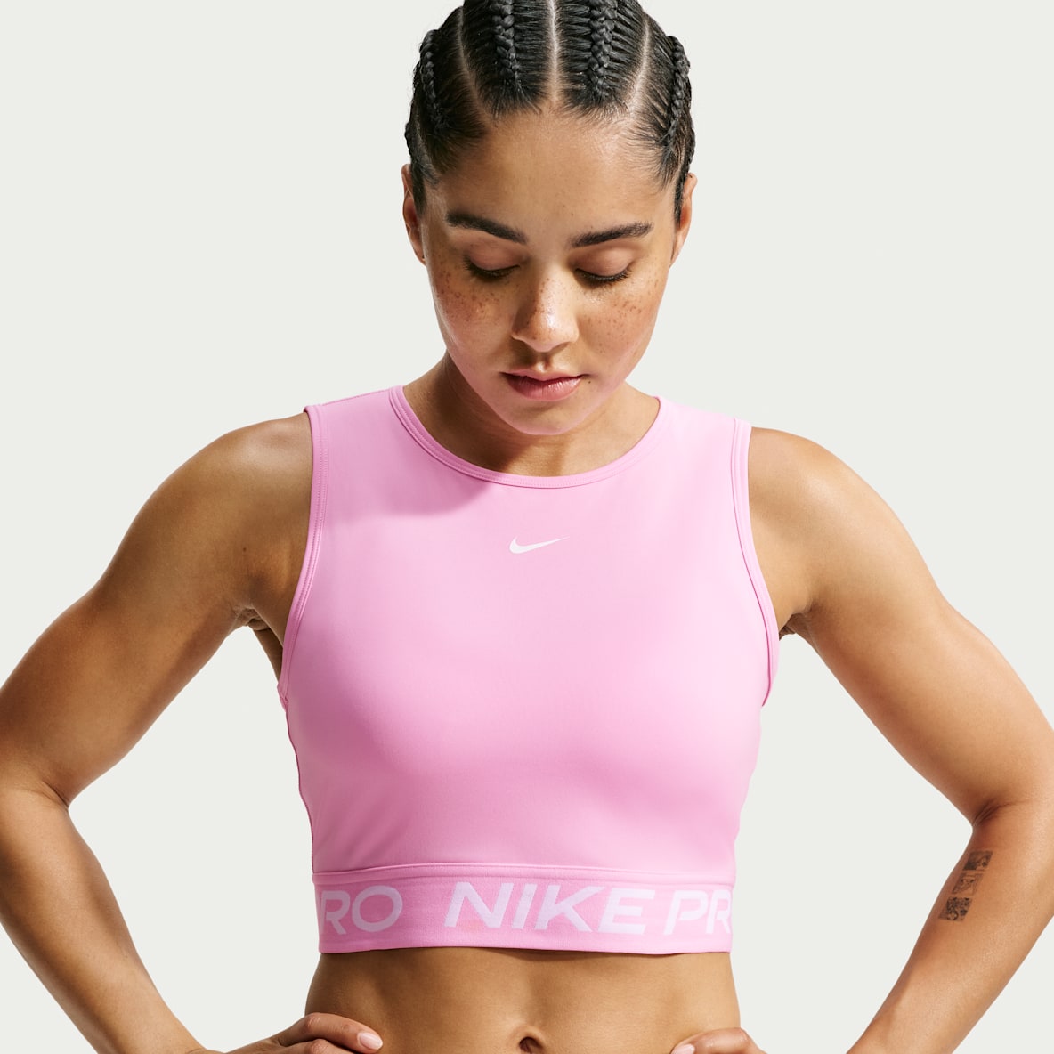 Nike Pro Women's Dri-FIT Cropped Tank Top