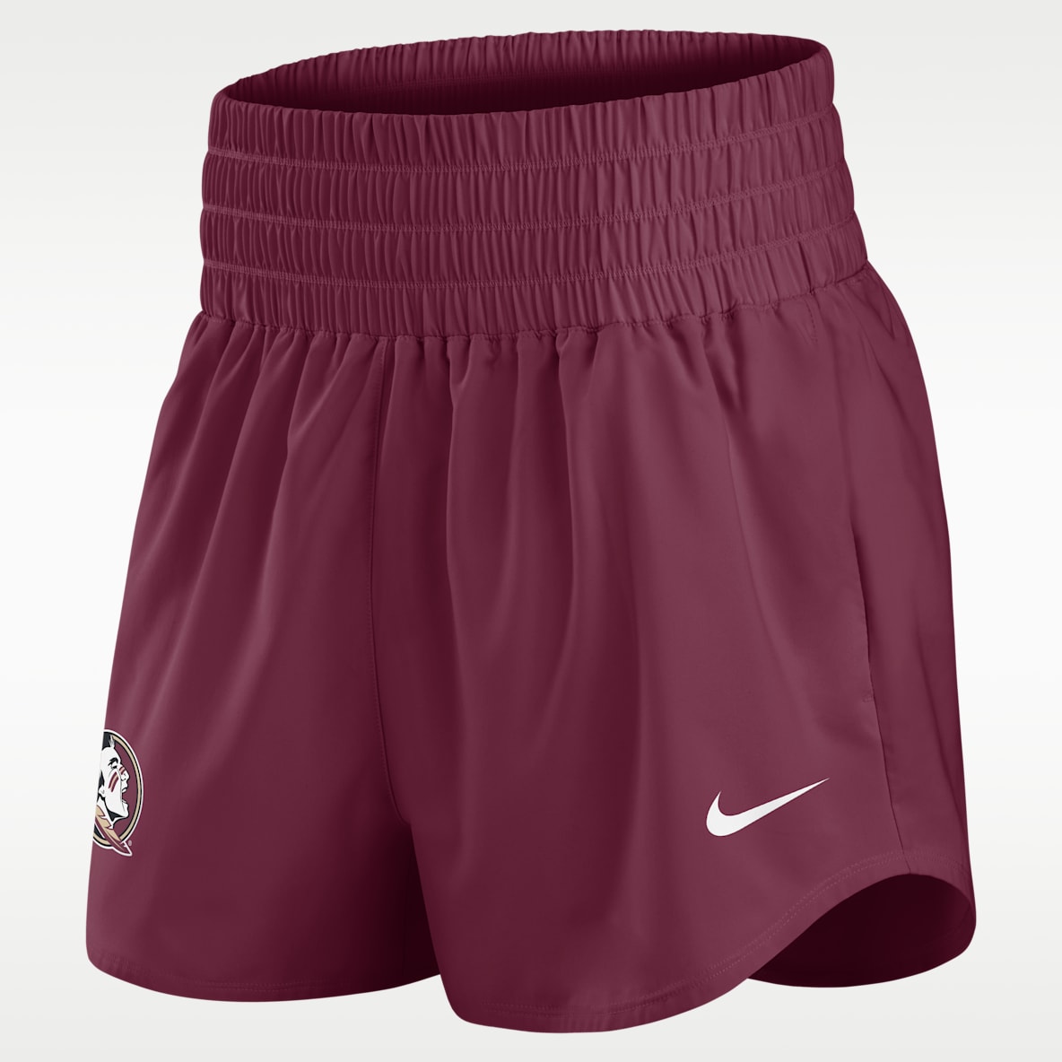 Florida State Primary Logo One Shorts universitarios Nike Dri-FIT para mujer