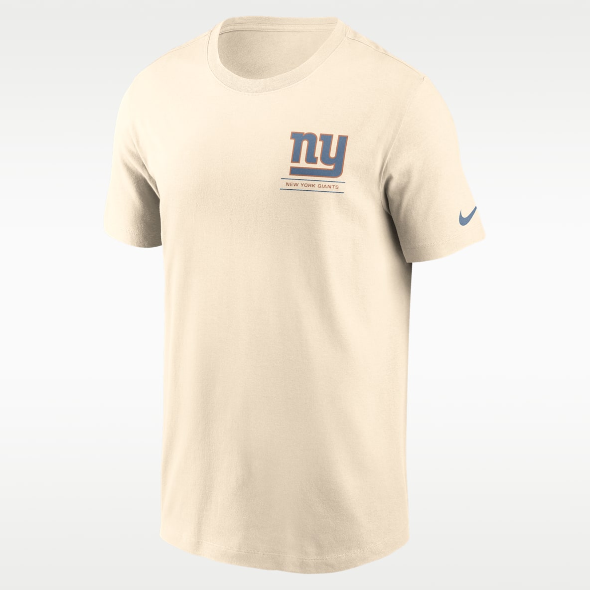 New York Giants Essential Vintage Mod Playera Nike de la NFL para hombre