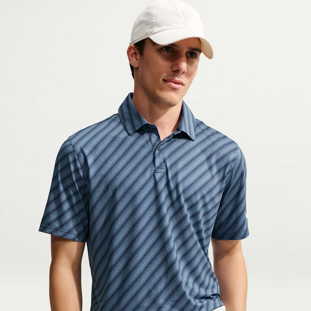 Nike Velocity Polo de golf a rayas Dri-FIT para hombre