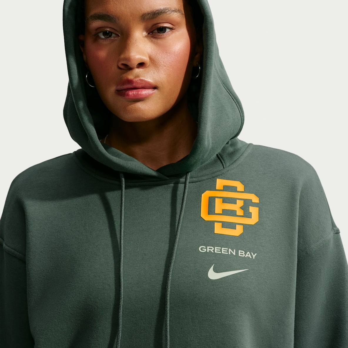 Green Bay Packers Rivalries Collection Phoenix Women's Nike NFL Oversized Pullover Hoodie