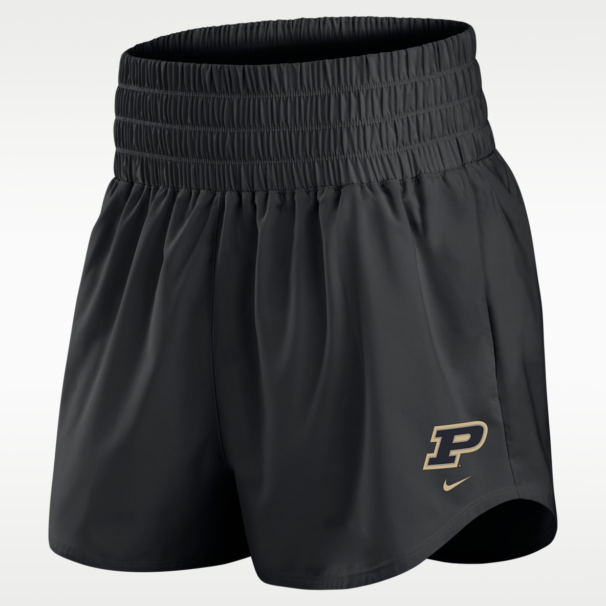 Purdue Primary Logo One Women's Nike Dri-FIT College Shorts