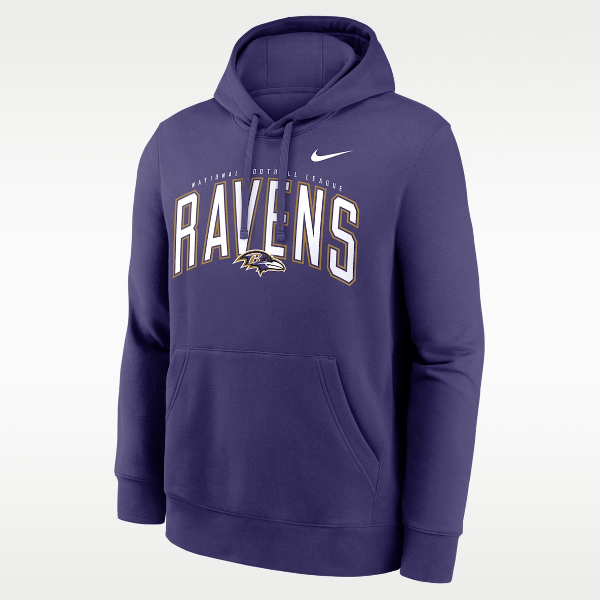 Baltimore Ravens Club Men's Nike NFL Pullover Hoodie