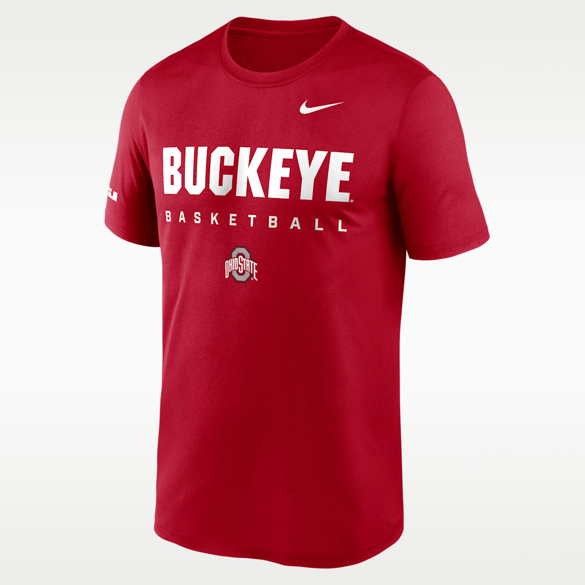 Ohio State Courtside Basketball Legend Men's Nike Dri-FIT College T-Shirt