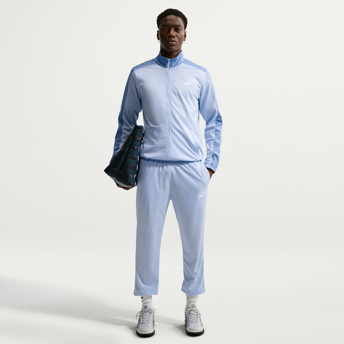 Nike Sportswear Club Polystickad tracksuit för män