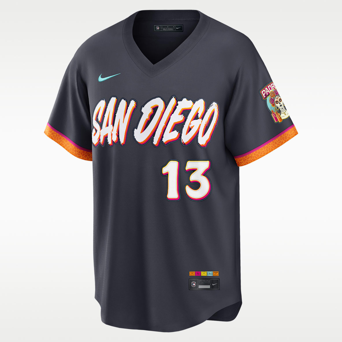 Manny Machado San Diego Padres City Connect Men's Nike MLB Stadium Jersey