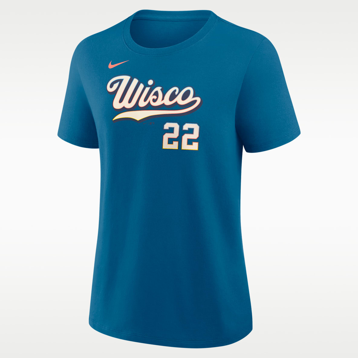 Christian Yelich Milwaukee Brewers City Connect Women's Nike MLB T-Shirt