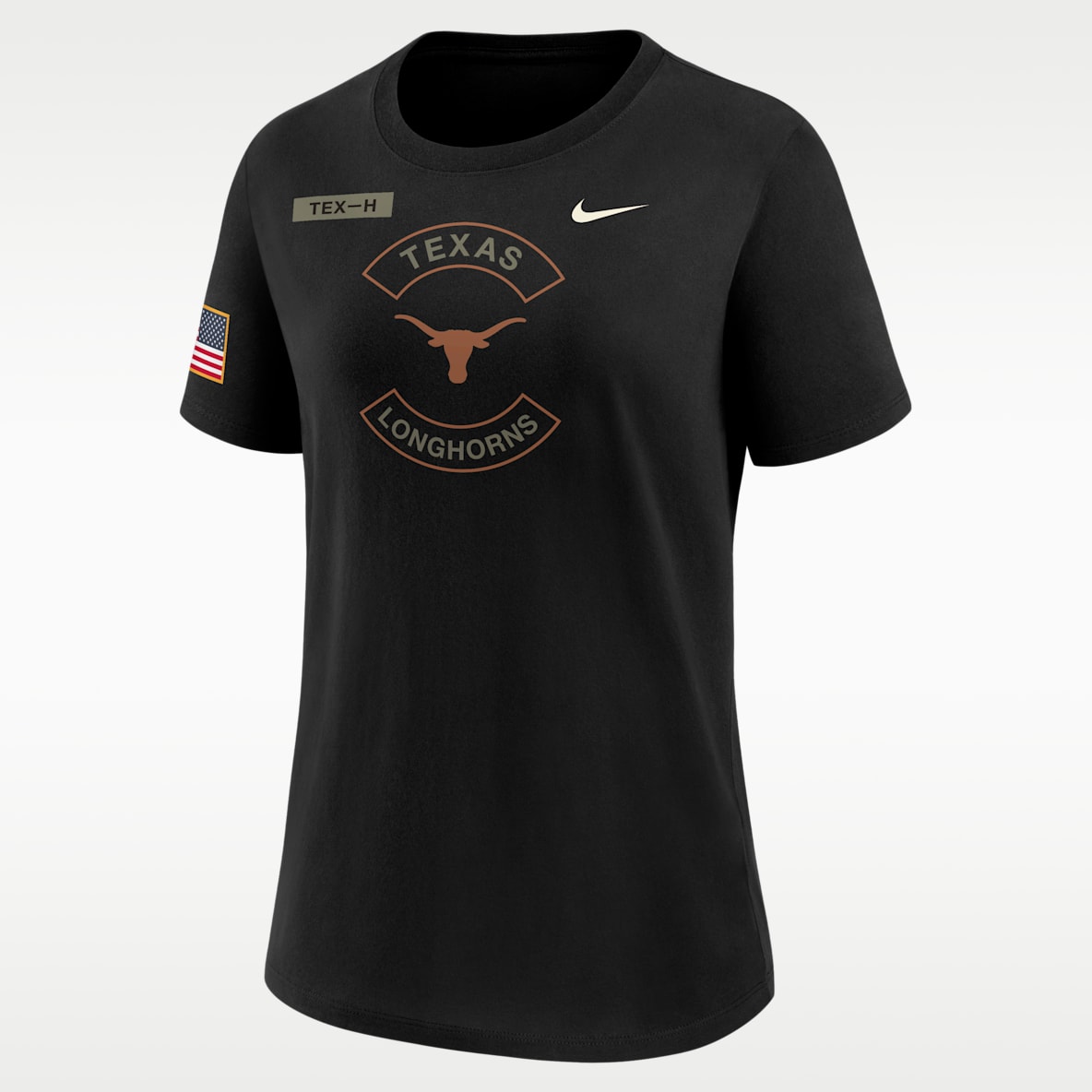 Texas Military Appreciation Women's Nike Dri-FIT College T-Shirt