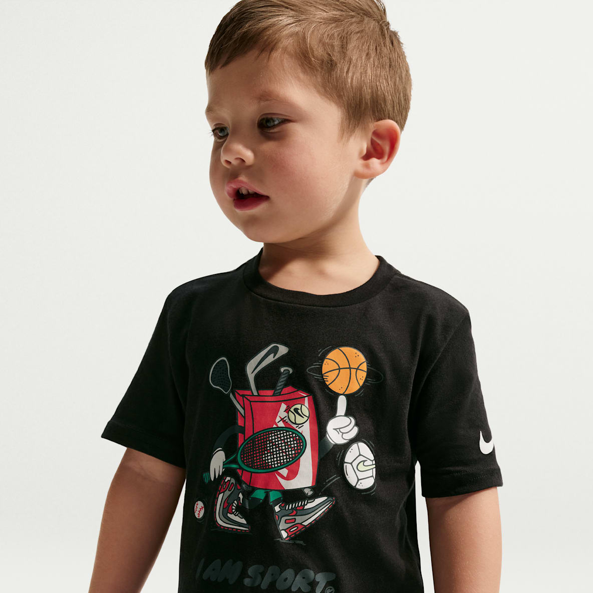 Nike Toddler 'I Am Sport' Boxy Graphic T-Shirt