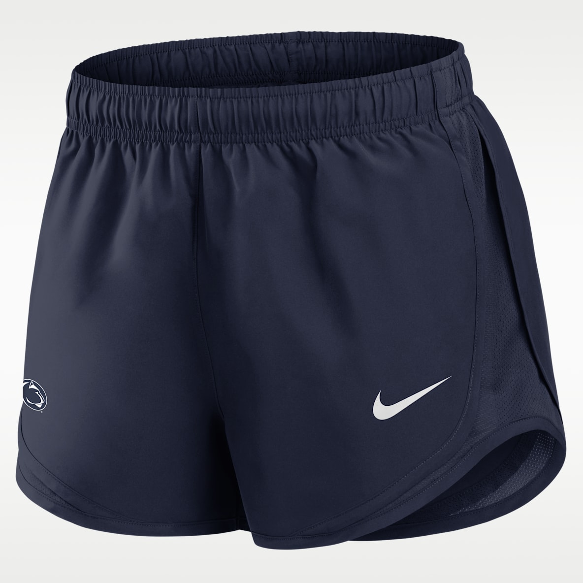 Penn State Tempo Shorts universitarios Nike Dri-FIT para mujer