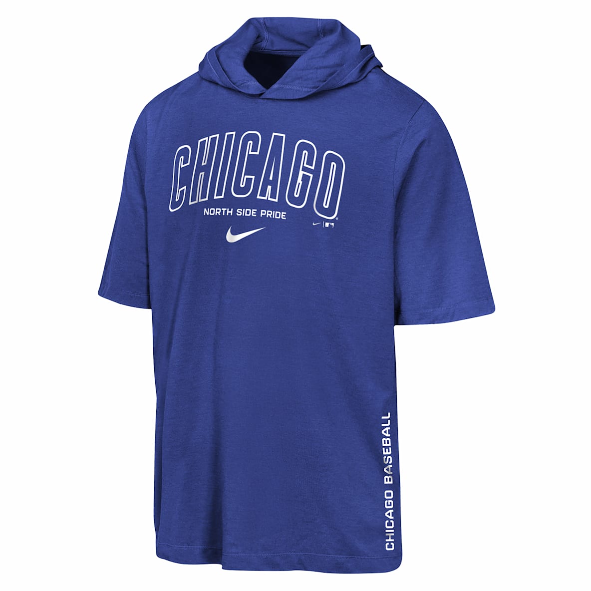 Chicago Cubs Big Kids' Nike Dri-FIT MLB Hooded T-Shirt