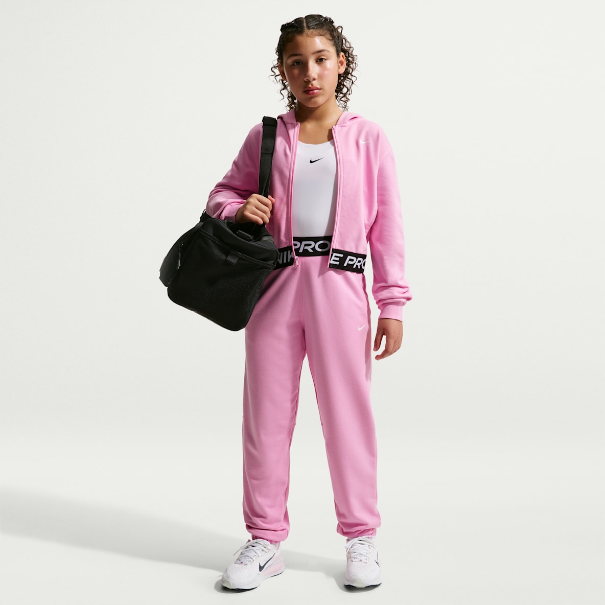 Nike Pro Fleece Dri-FIT joggingbroek voor meisjes
