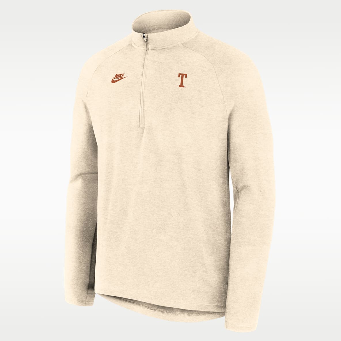 Texas Legacy Stride Playera de manga larga universitaria Nike Dri-FIT de medio cierre para hombre