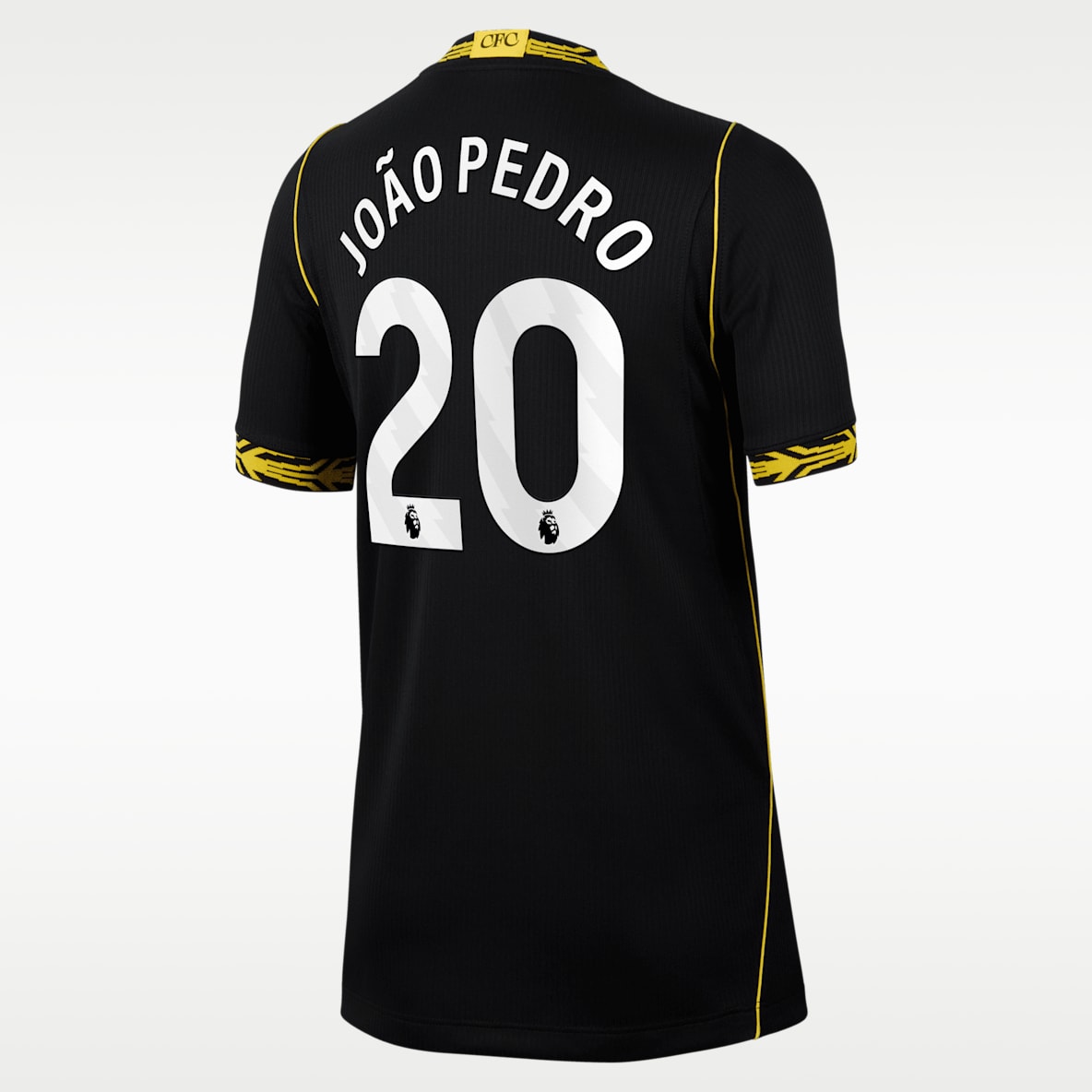 Chelsea visitante 2026/27 Stadium João Pedro Jersey de futbol Nike Dri-FIT para niños talla grande