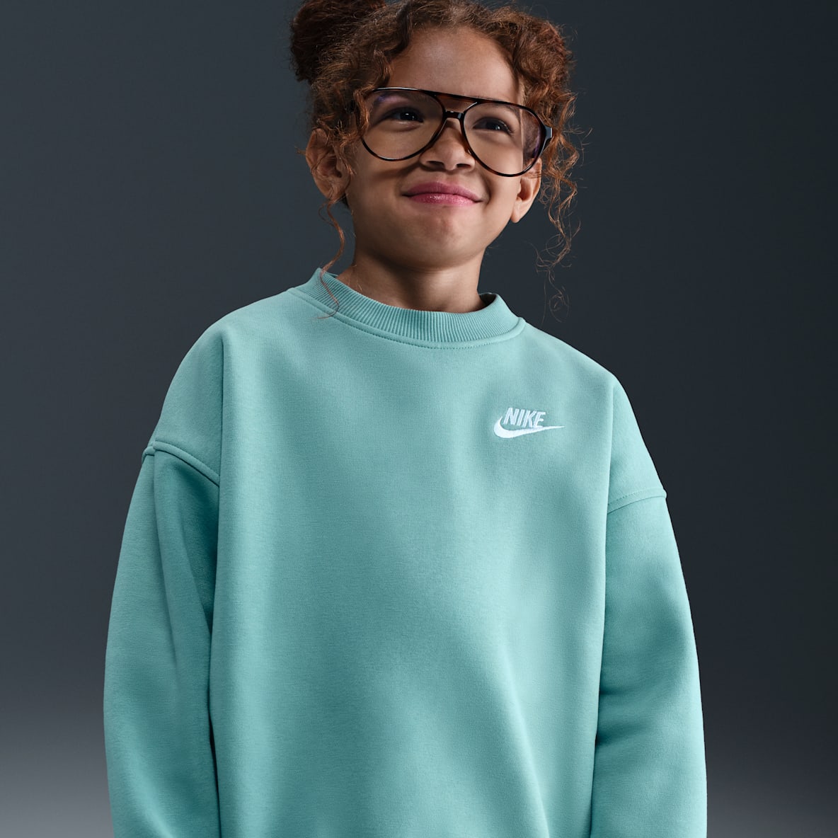 Nike Sportswear Club Fleece Big Kids' Oversized Sweatshirt