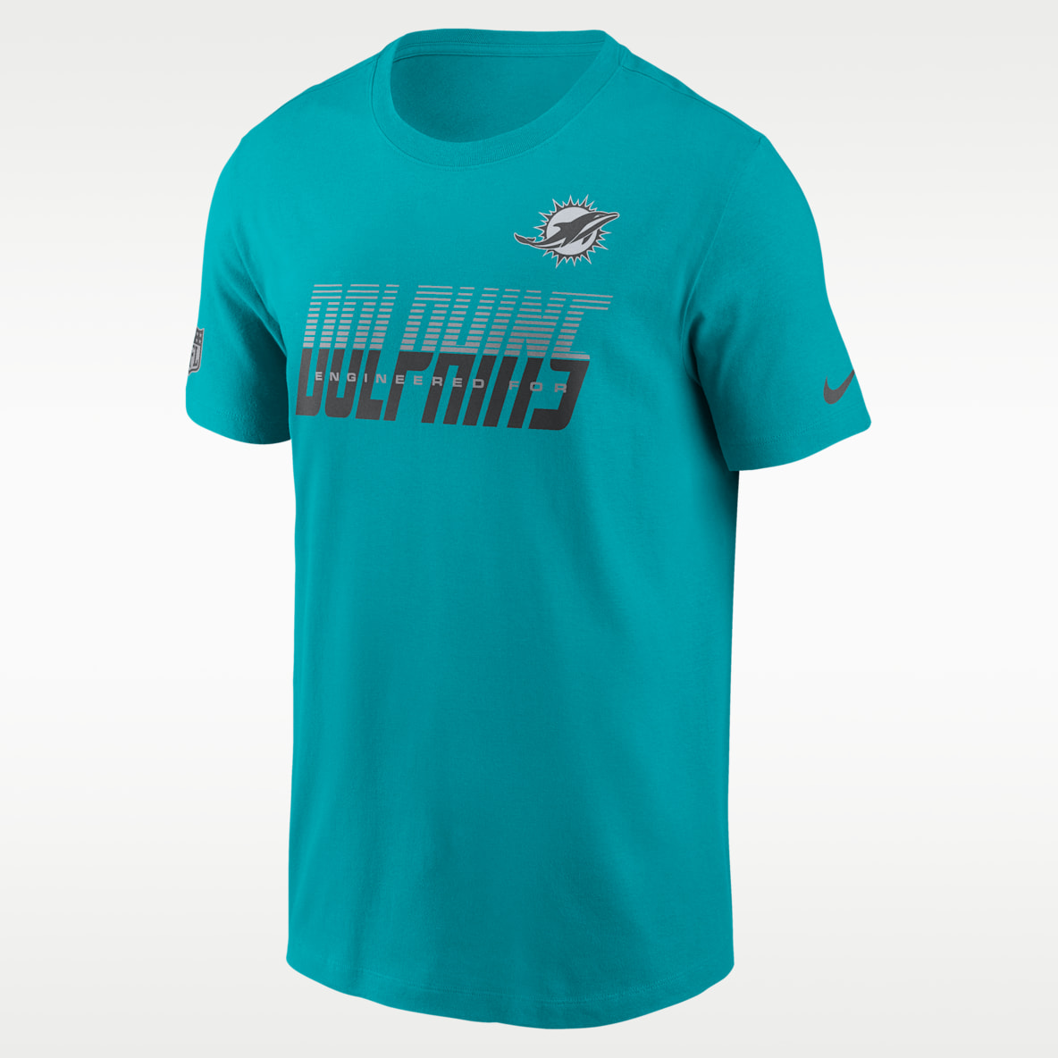 Miami Dolphins Sideline Team Issue Men's Nike Dri-FIT NFL T-Shirt