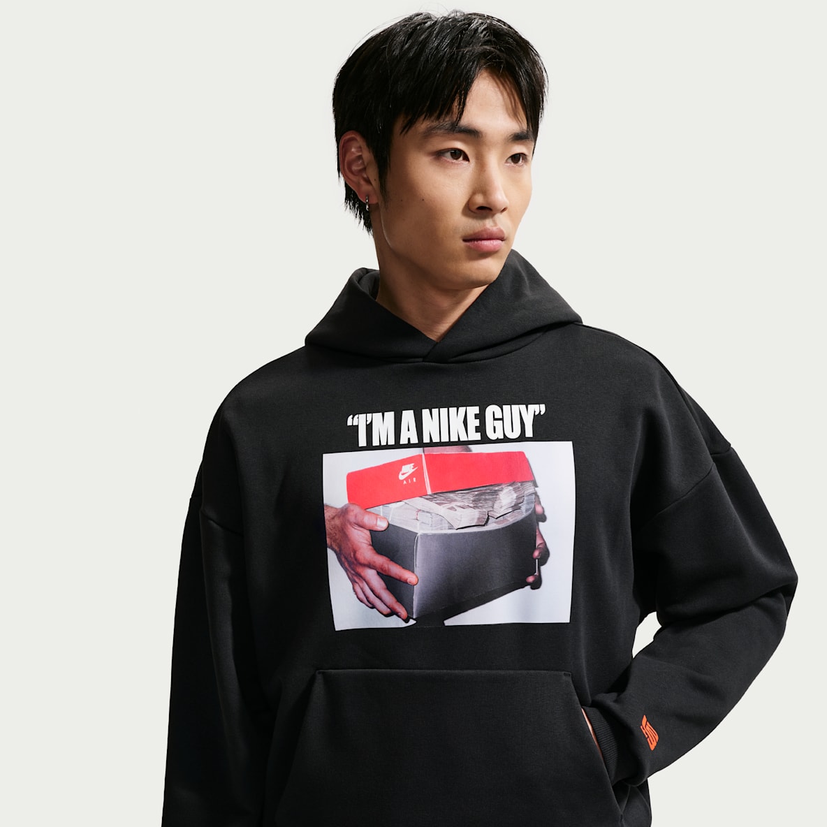 LeBron 'Shoe Bag' Men's Nike Therma-FIT Brushed Pullover Basketball Hoodie