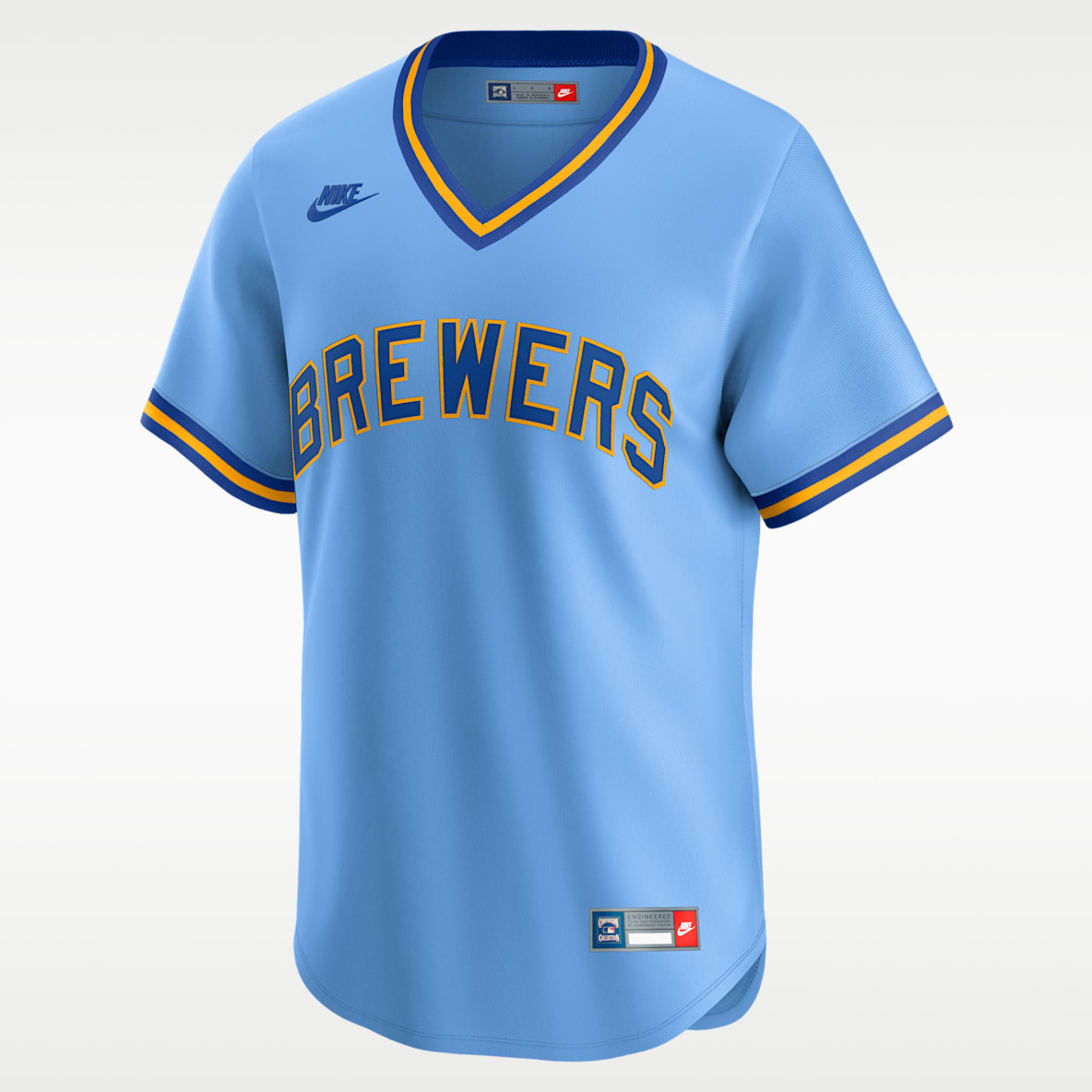 Milwaukee Brewers Cooperstown Men's Nike Dri-FIT MLB Limited Jersey