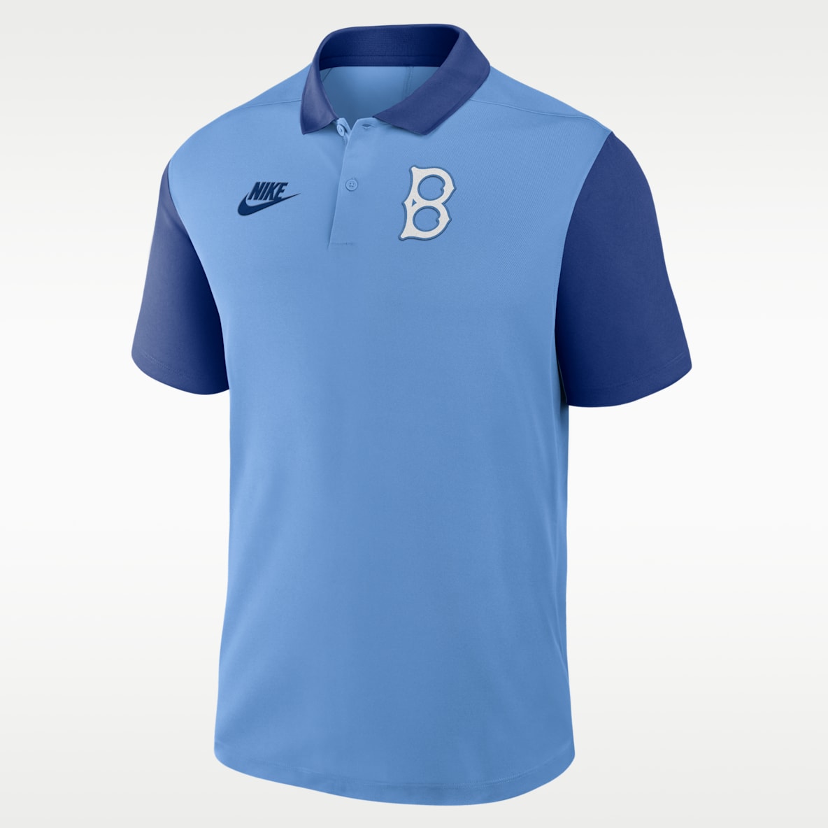 Brooklyn Dodgers Cooperstown Victory Men's Nike Dri-FIT MLB Polo