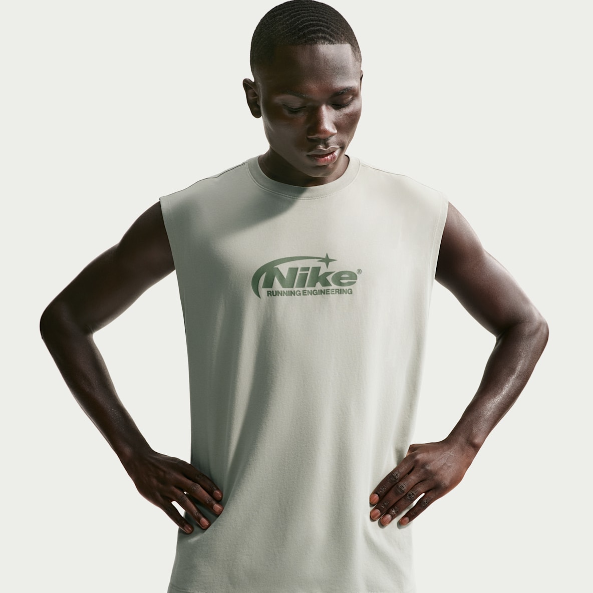 Nike Men's Dri-FIT Sleeveless Running T-Shirt