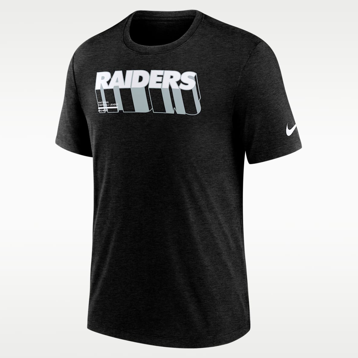 Las Vegas Raiders Long Pass Playera Nike de la NFL para hombre