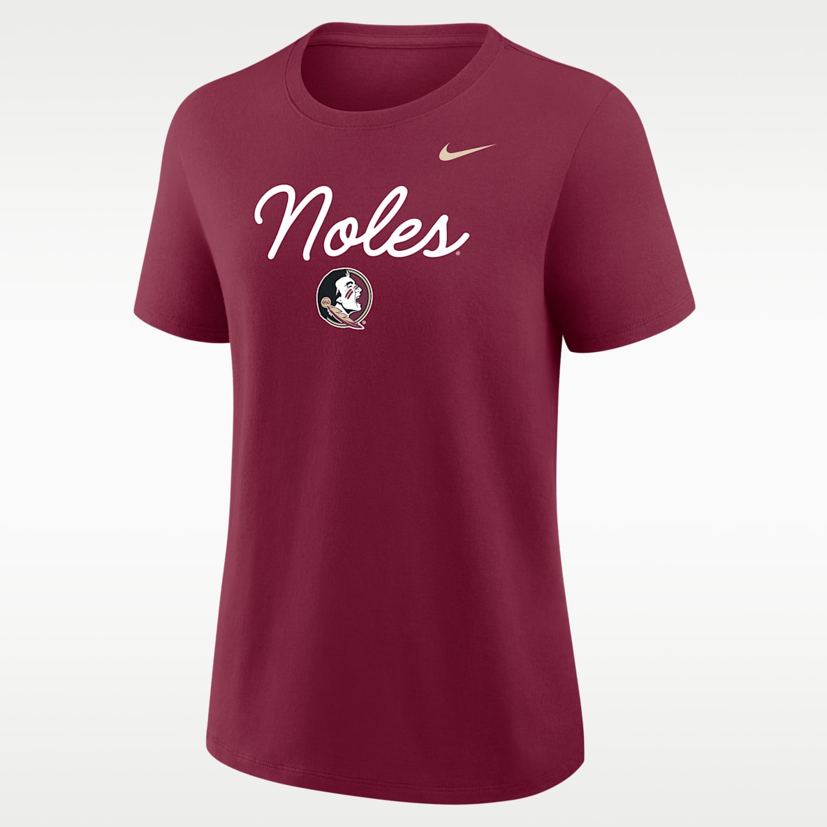 Florida State Script Mantra Logo Women's Nike College T-Shirt