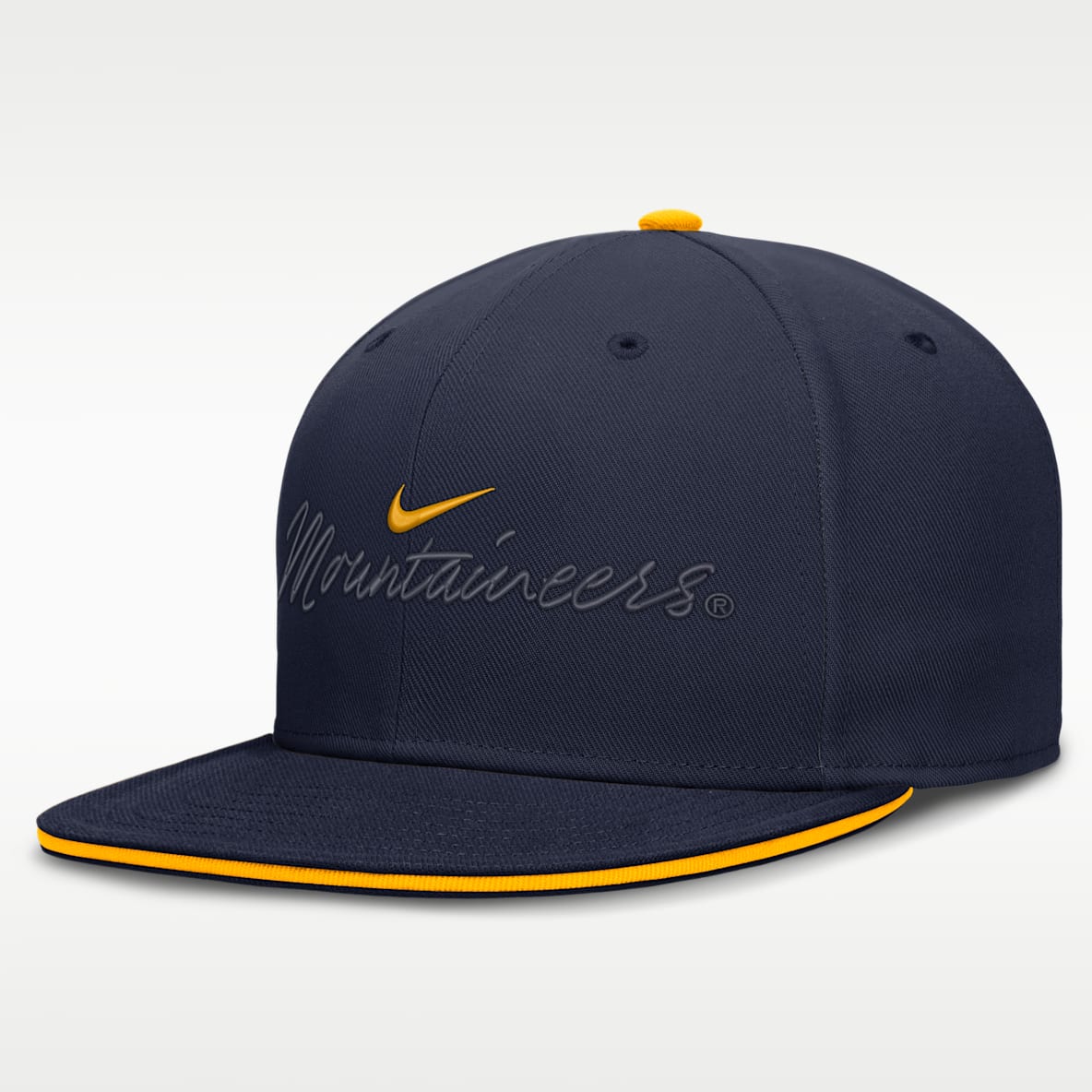 West Virginia Pro Men's Nike Dri-FIT College Fitted Hat
