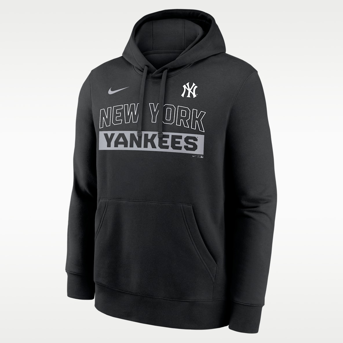New York Yankees Club Sudadera con gorro sin cierre Nike de la MLB para hombre