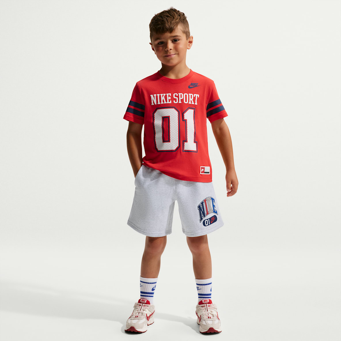 Nike Sportswear Little Kids' Multisport Fleece Shorts