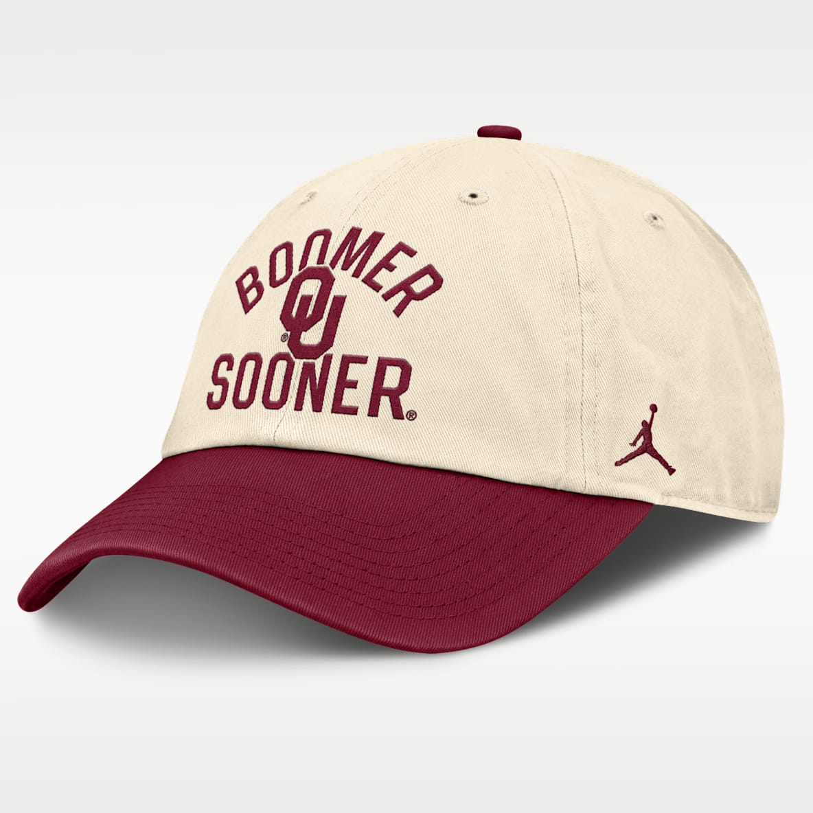 Oklahoma Primetime 2-Tone Club Men's Jordan Brand College Adjustable Hat