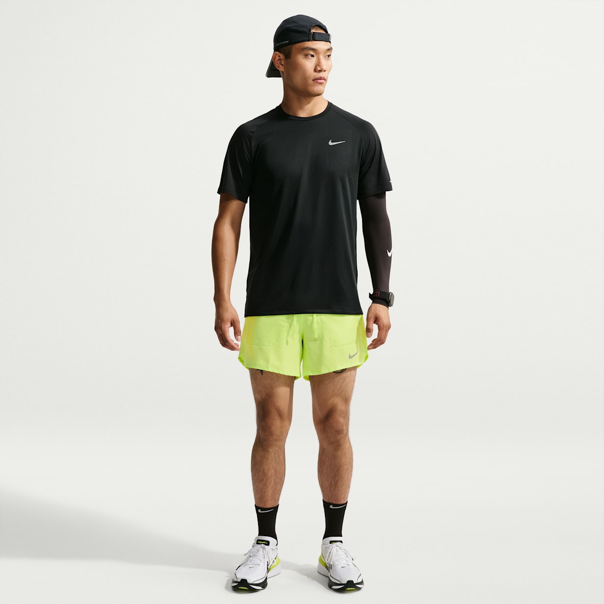 Nike Stride Shorts de correr Dri-FIT con forro de ropa interior de 13 cm para hombre