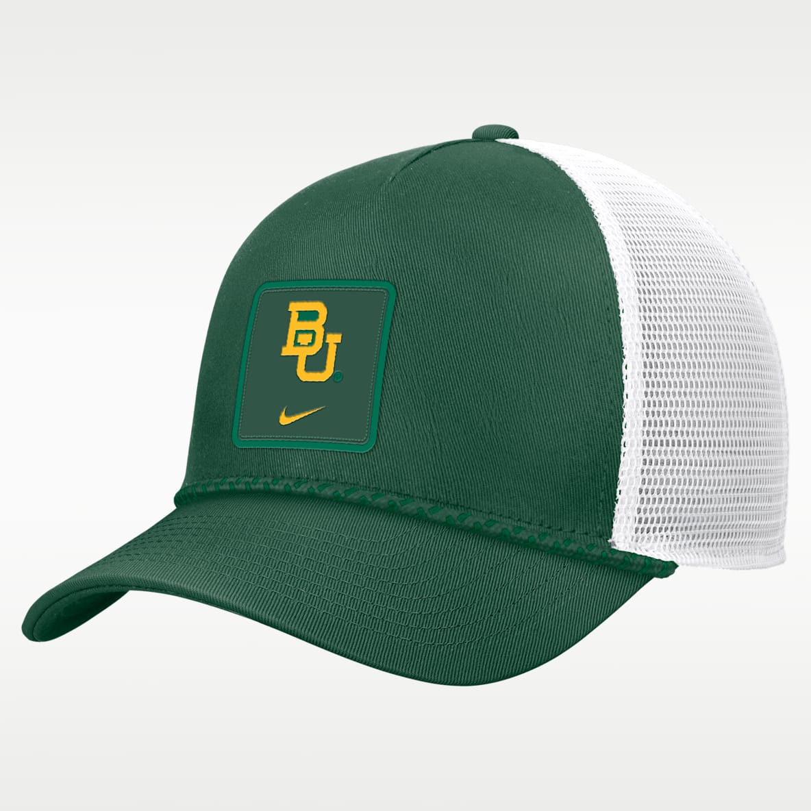 Baylor Sideline Rope Men's Nike College Trucker Adjustable Hat