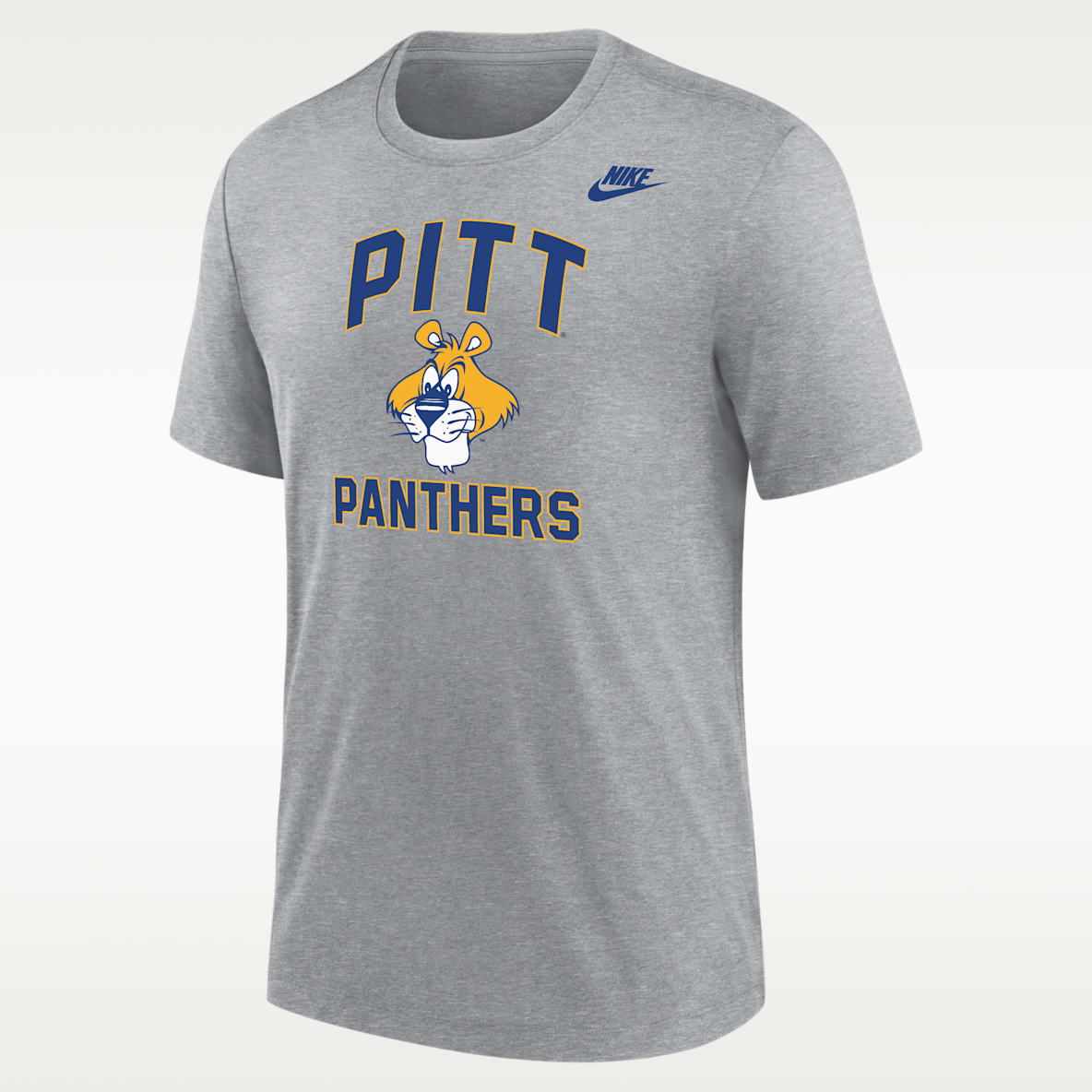 Pittsburgh Panthers Men's Nike Football Tri-Blend T-Shirt