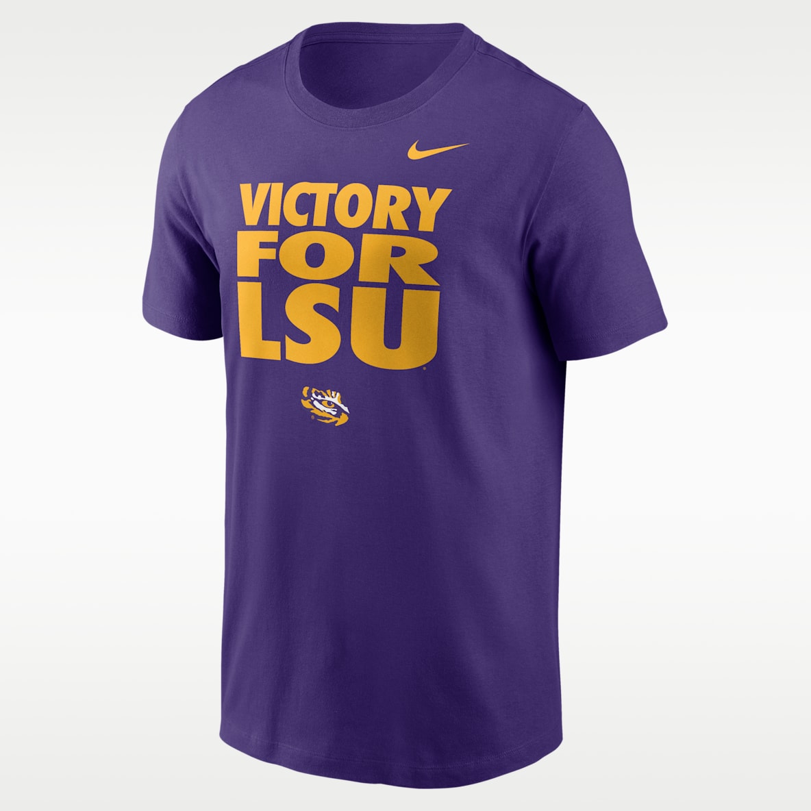 LSU Sideline Slogan Men's Nike Dri-FIT College Long-Sleeve T-Shirt
