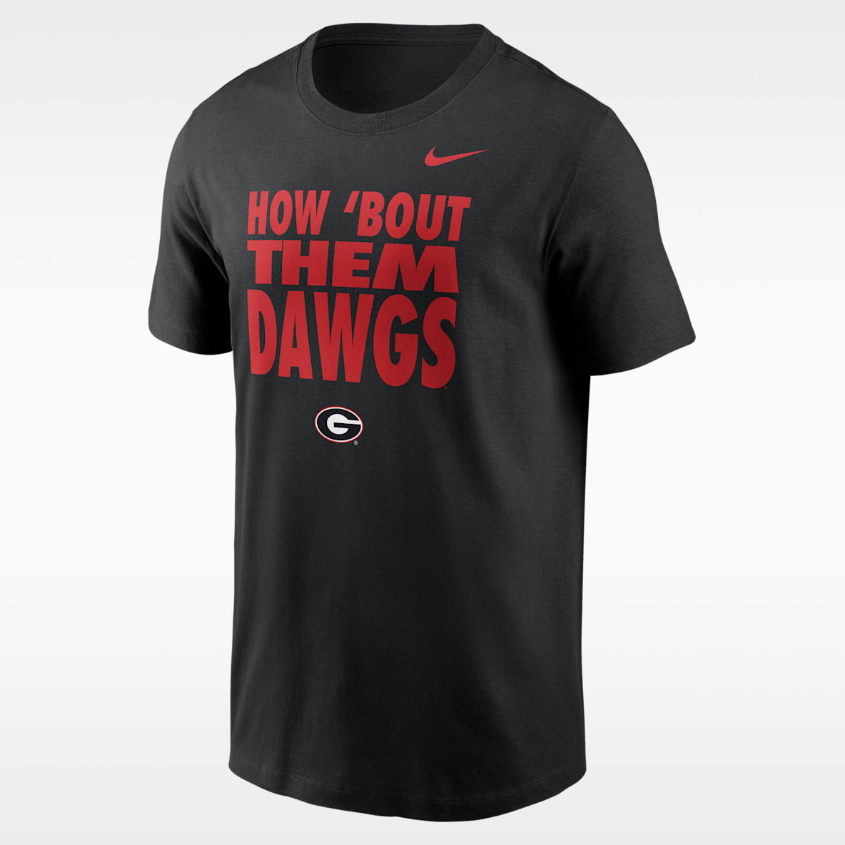 Georgia Sideline Slogan Men's Nike Dri-FIT College Long-Sleeve T-Shirt