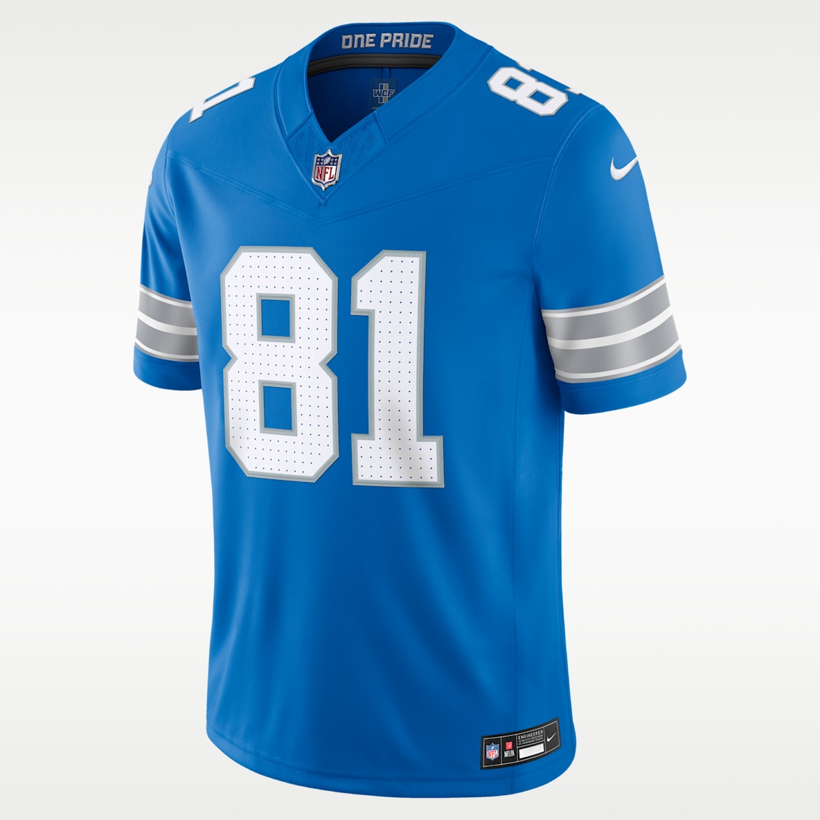 Calvin Johnson Detroit Lions Retired Men's Nike Dri-FIT NFL Limited Jersey