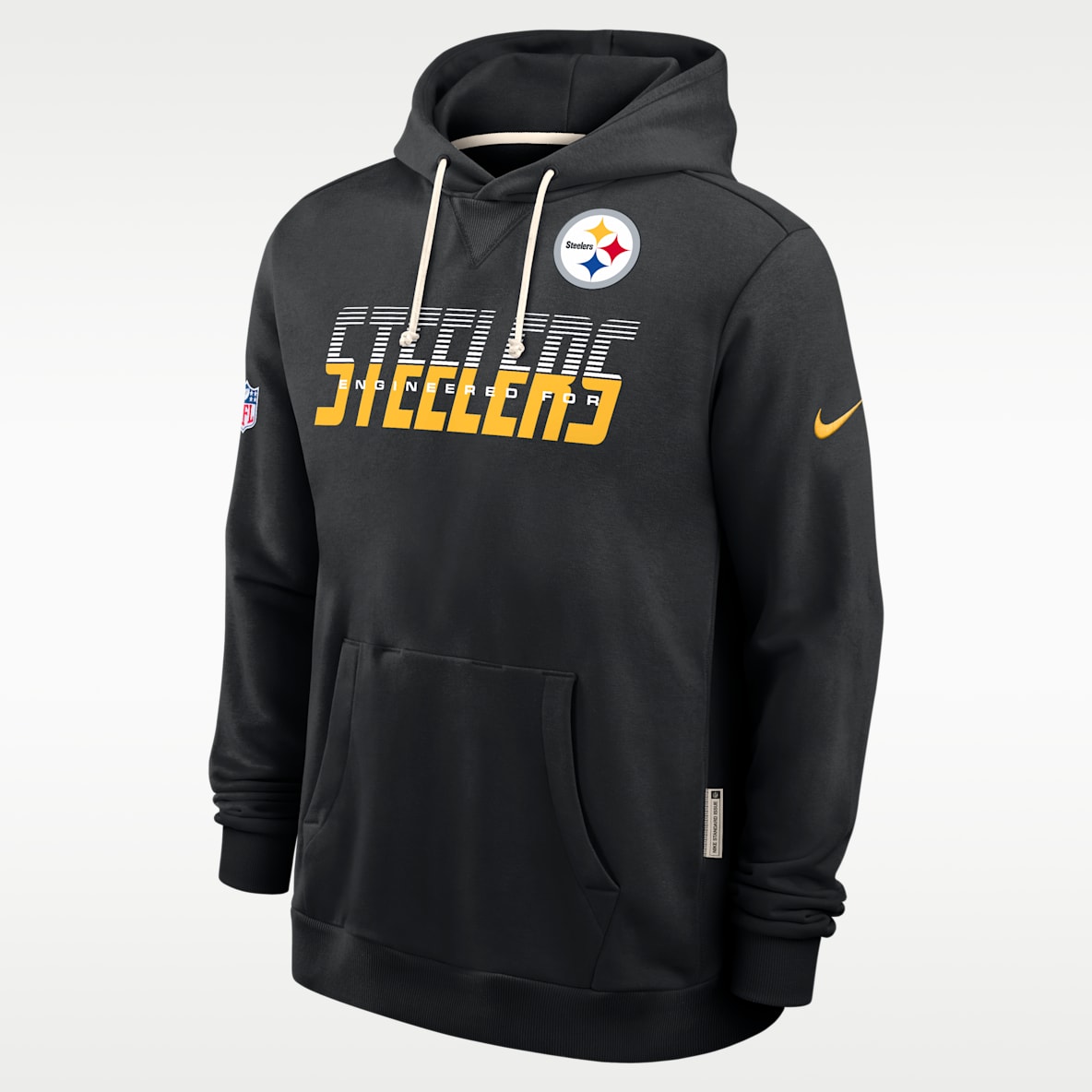 Pittsburgh Steelers Sideline Standard Issue Men's Nike Dri-FIT NFL Pullover Hoodie