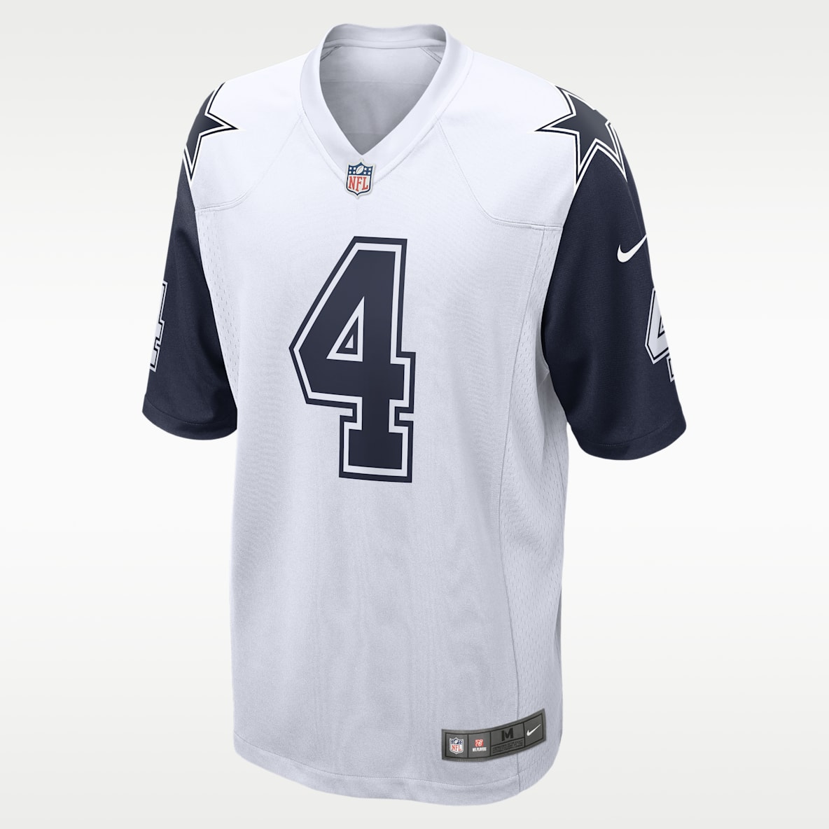 NFL Dallas Cowboys (Dak Prescott) Men's Game Football Jersey