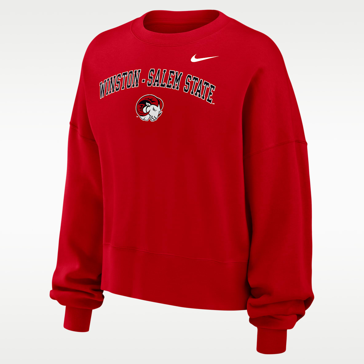 Nike College (Winston-Salem State) Women's Phoenix Fleece Crewneck Sweatshirt