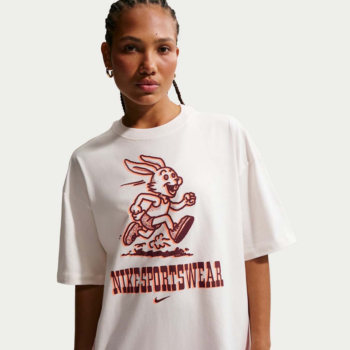 Nike Sportswear Classic Oversized T-shirt voor dames