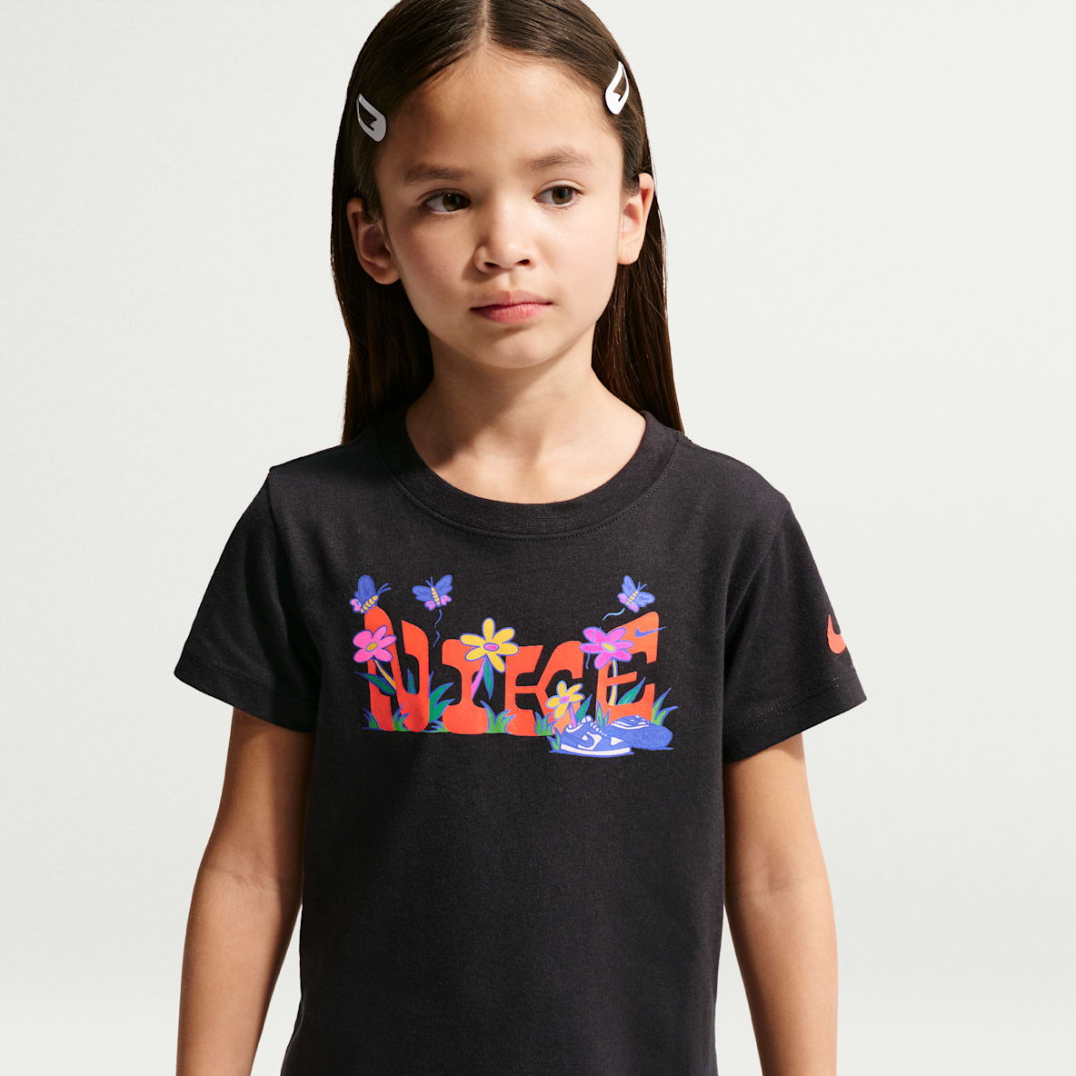 Nike Little Kids' Floral Jersey T-Shirt