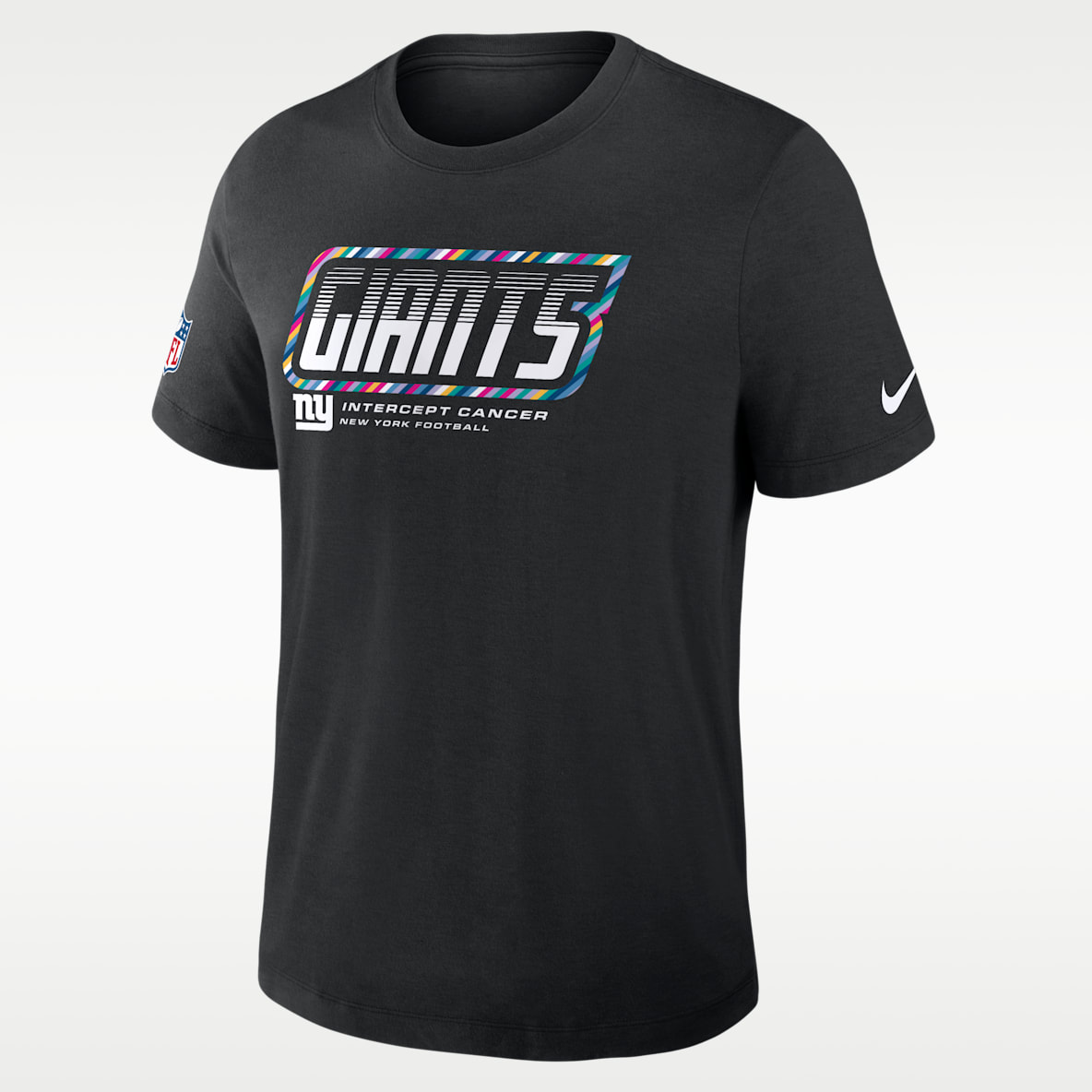 New York Giants Crucial Catch Sideline Men's Nike Dri-FIT NFL T-Shirt