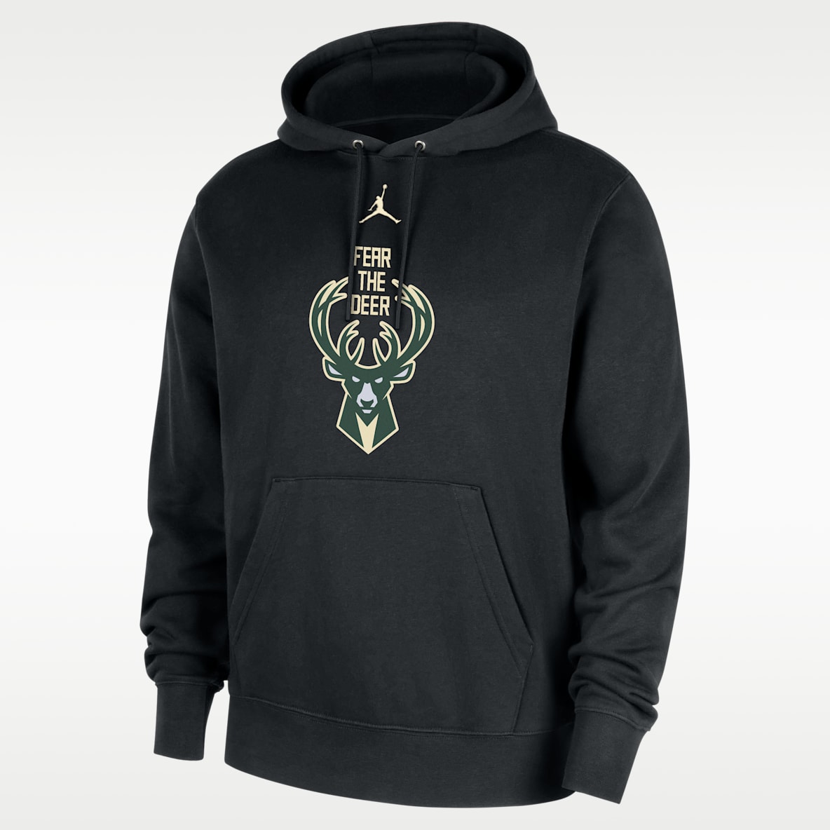Milwaukee Bucks Sudadera con gorro sin cierre Club Fleece para hombre